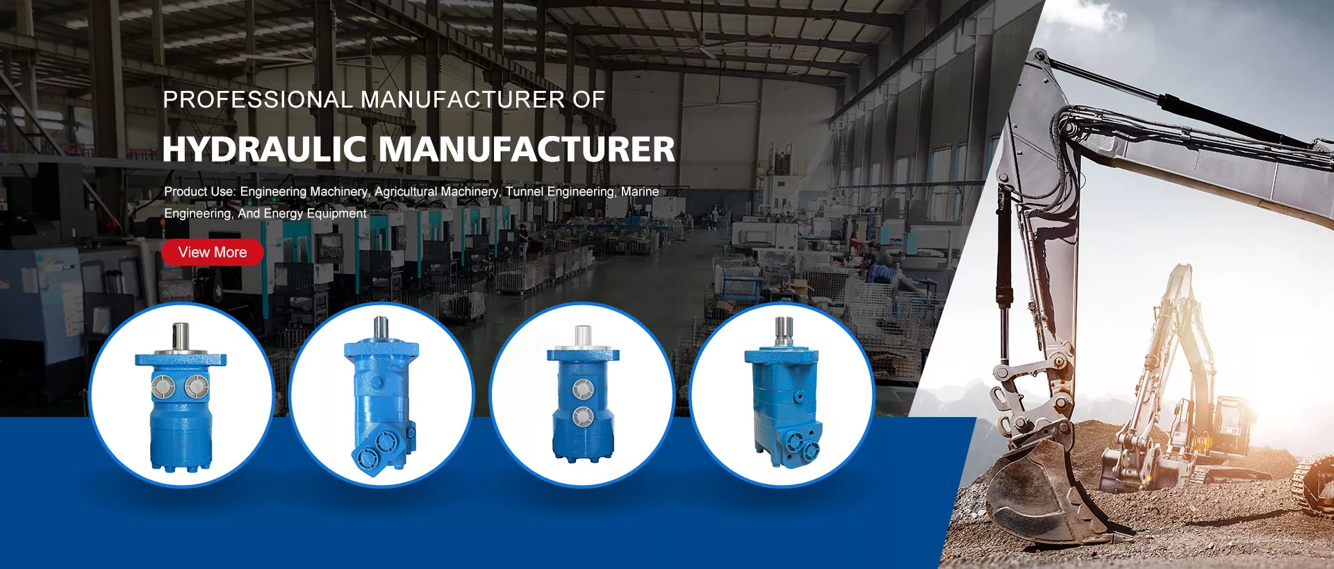 Hersteller von Hydraulikmotoren in China