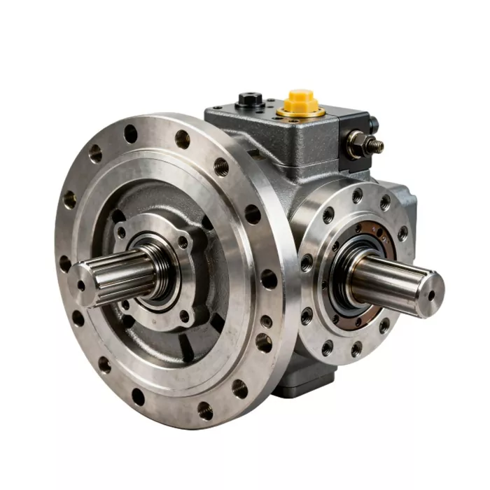 Radmotor mit Schieberventil